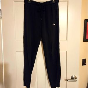 Puma Black Jogger Sweatpants Size M